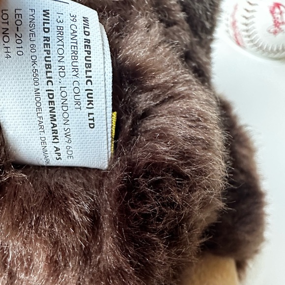 Wild Republic Plush Brown Monkey Plush with Big Eyes Stuffed Animal Toy - Picture 4 of 7